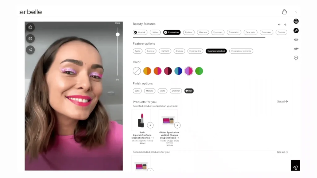 Arbelle-demo-Creating-a-look