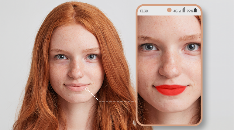 Virtual-lipstick-try-on-rendering-pipeline-blending-Arbelle