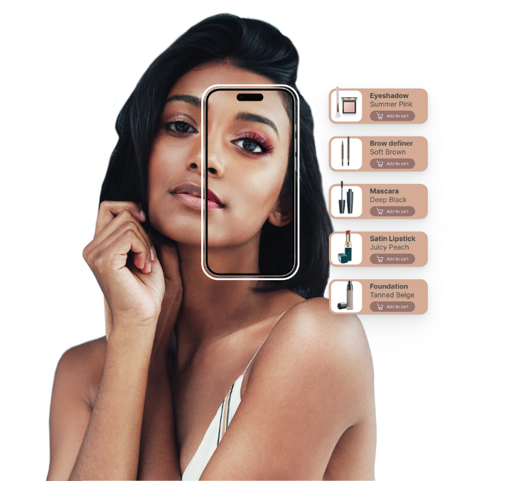 Beauty AI solutions for cosmetic brands by Arbelle