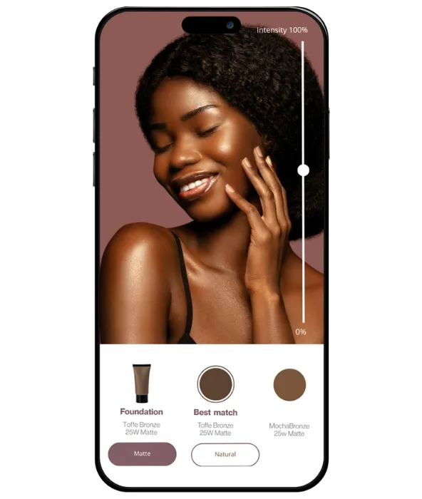 How Arbelle’s AI foundation shade finder works-3